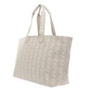 LACOSTE Shopping Bag XL Mono Jacquard Blanc LACOSTE Shopping Bag XL Mono Jacquard Blanc