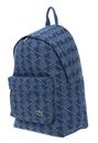 LACOSTE Backpack Mono Jacquard Denim LACOSTE Backpack Mono Jacquard Denim