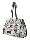 LACOSTE Shopping Bag Multiple Label Sinople LACOSTE Shopping Bag Multiple Label Sinople