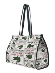 LACOSTE★IZZIE BUCKET BAG★Best Seller 25年型★人気早期完売 LACOSTE☆IZZIE BUCKET BAG☆プチピケPVC☆デイリーバッグ