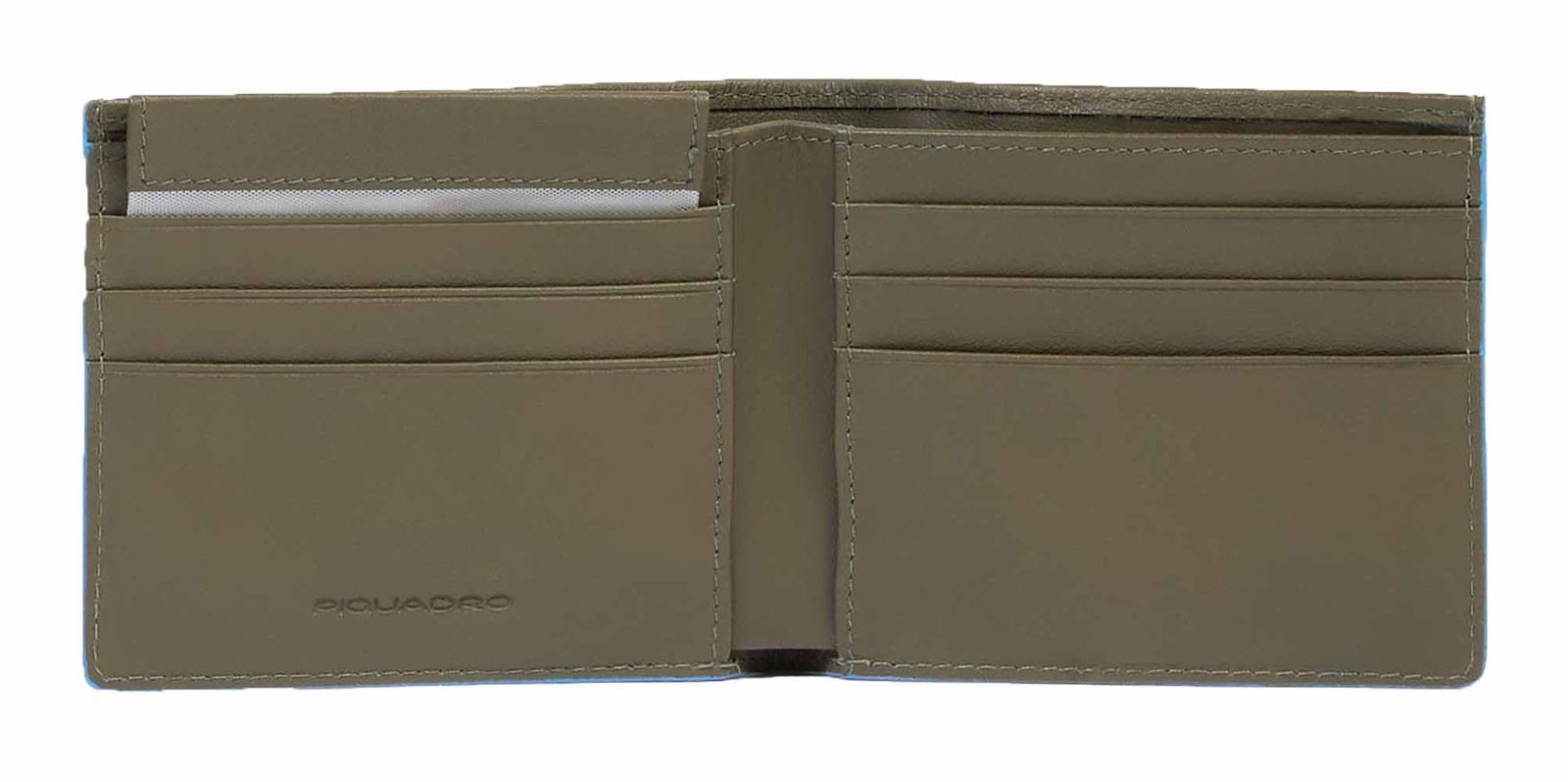 PIQUADRO Atlas Men's Wallet Removable Document Facility RFID Olive Green PIQUADRO Atlas Men's Wallet Removable Document Facility RFID Olive Green