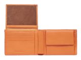 PIQUADRO Atlas Men's Wallet Flip Up ID Window RFID Orange