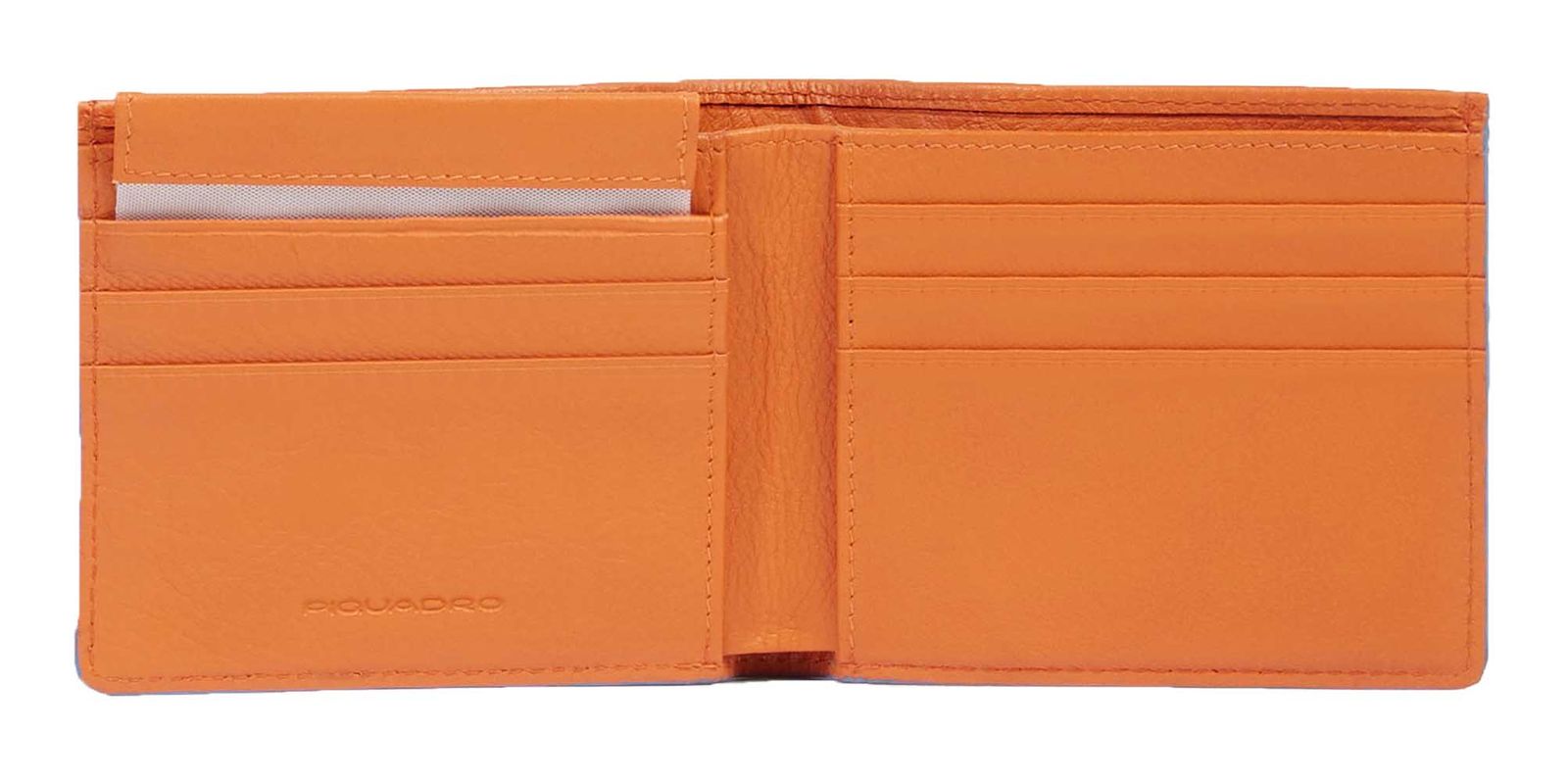 PIQUADRO Atlas Men's Wallet Removable Document Facility RFID Orange PIQUADRO Atlas Men's Wallet Removable Document Facility RFID Orange