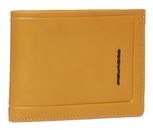 PIQUADRO Atlas Men's Wallet Flip Up ID Window RFID Yellow