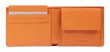 PIQUADRO Atlas Men's Wallet Flip Out ID Holder RFID Orange PIQUADRO Atlas Men's Wallet Flip Out ID Holder RFID Orange