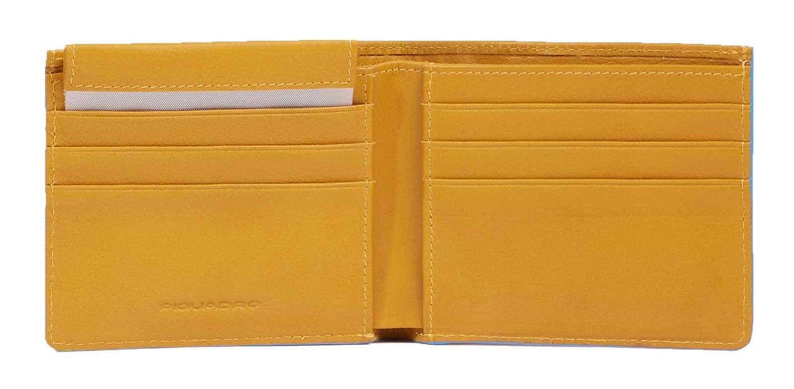 PIQUADRO Atlas Men's Wallet Removable Document Facility RFID Yellow PIQUADRO Atlas Men's Wallet Removable Document Facility RFID Yellow