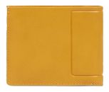 PIQUADRO Atlas Men's Wallet Removable Document Facility RFID Yellow