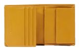 PIQUADRO Atlas Vertical Men's Wallet with Coin Pocket RFID Yellow
