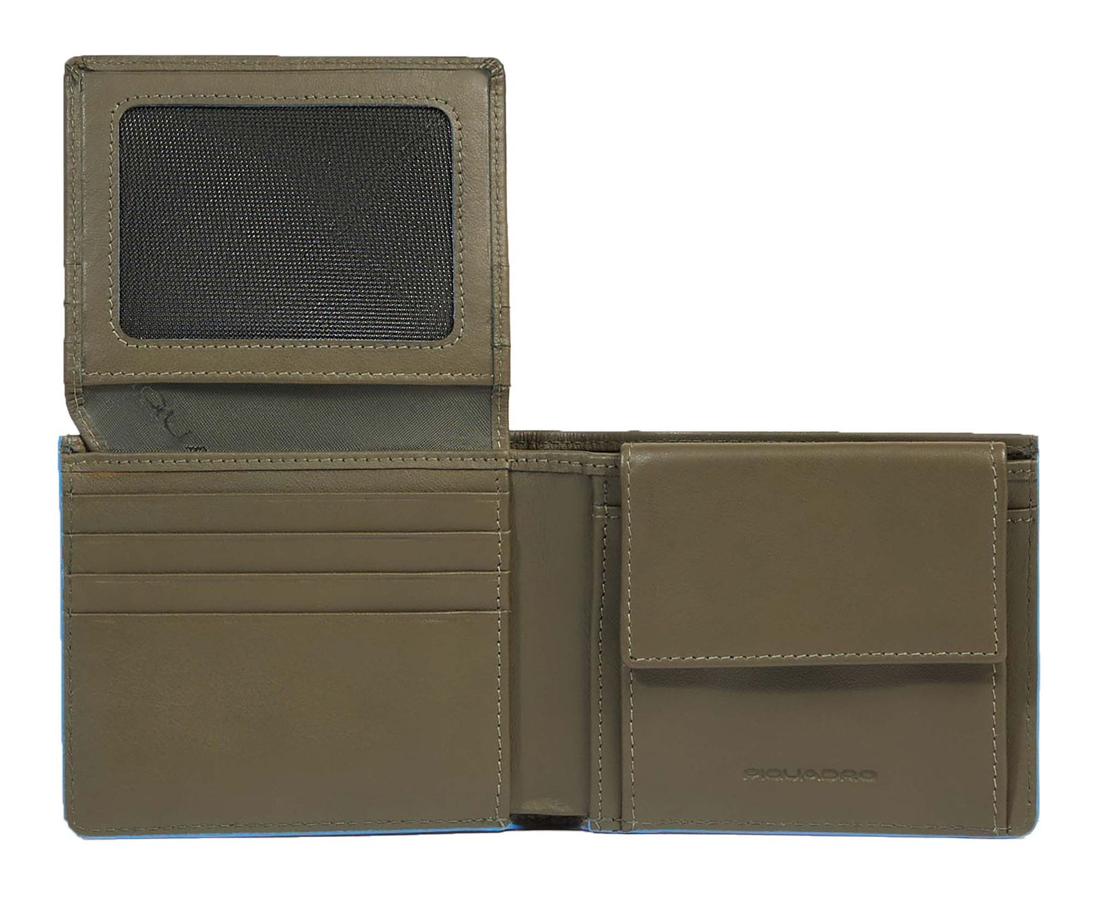 PIQUADRO Atlas Men's Wallet RFID Olive Green PIQUADRO Atlas Men's Wallet RFID Olive Green