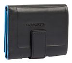 PIQUADRO Atlas Pocket Men's Wallet Black PIQUADRO Atlas Pocket Men's Wallet Black