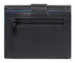PIQUADRO Atlas Pocket Men's Wallet Black PIQUADRO Atlas Pocket Men's Wallet Black