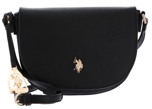 U.S. POLO ASSN. Jones Flap Crossbody Bag Black
