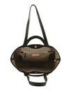 COCCINELLE Amalia Crochet Straw Handbag Natural / Noir