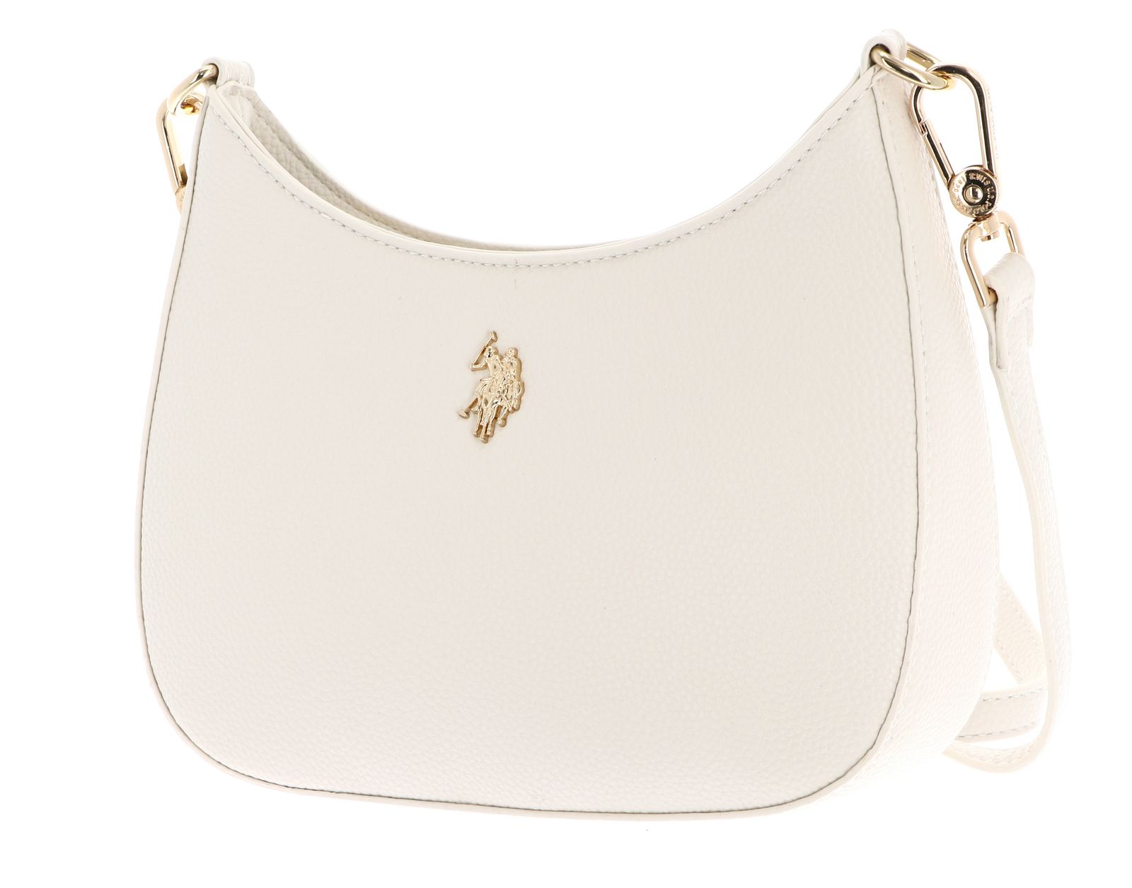 U.S. POLO ASSN. Mansion Small Hobo Bag S Cream White U.S. POLO ASSN. Mansion Small Hobo Bag S Cream White