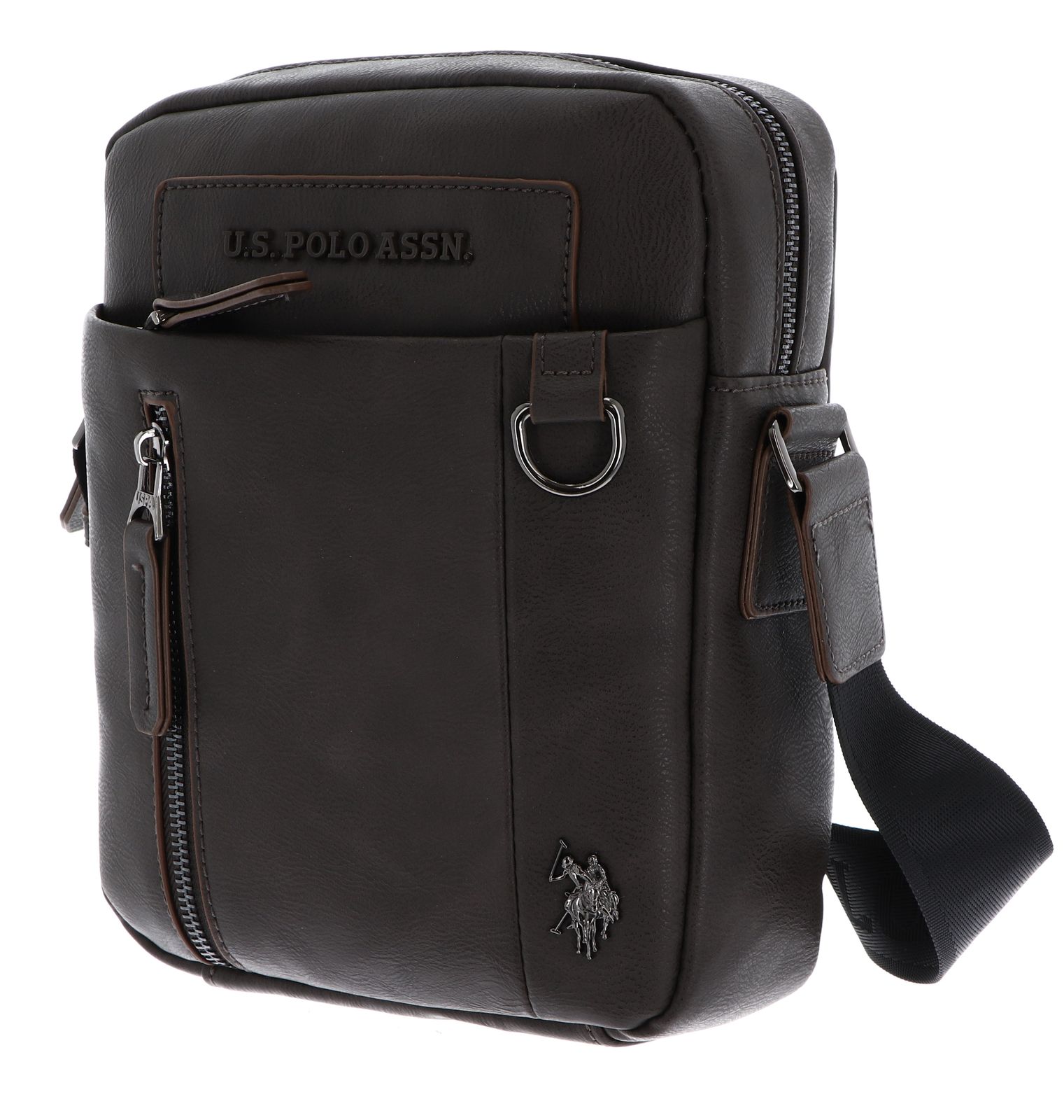 U.S. POLO ASSN. Cambridge Crossbody Bag Dark / Taupe U.S. POLO ASSN. Cambridge Crossbody Bag Dark / Taupe