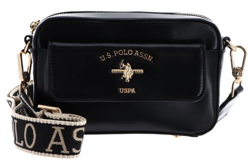 U.S. POLO ASSN. Heat Crossbody Bag With Pocket Black