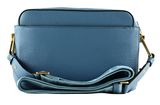 COCCINELLE Liya Signature Crossbody Grained Leather Azul
