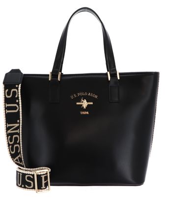 U.S. POLO ASSN. Heat Shopping Bag Black
