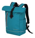 travelite Basics Roll-Up Backpack Plane Harbor Blue travelite Basics Roll-Up Backpack Plane Harbor Blue