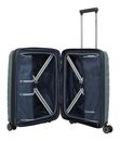 travelite Air Base 4W Trolley Expandable S+ Eisblau