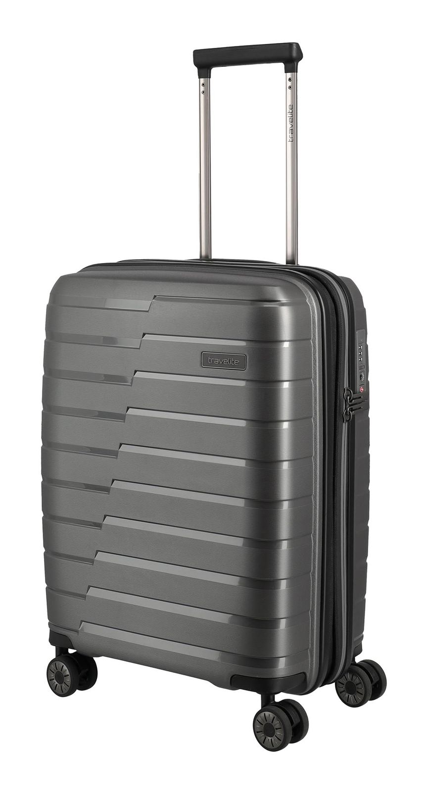 travelite Air Base 4W Trolley Expandable S+ Anthrazit travelite Air Base 4W Trolley Expandable S+ Anthrazit