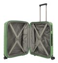 travelite Mobby 4W Trolley L / M / S Frontpocket Green travelite Mobby 4W Trolley L / M / S Frontpocket Green