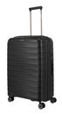 travelite Mobby 4W Trolley L / M / S Frontpocket Black