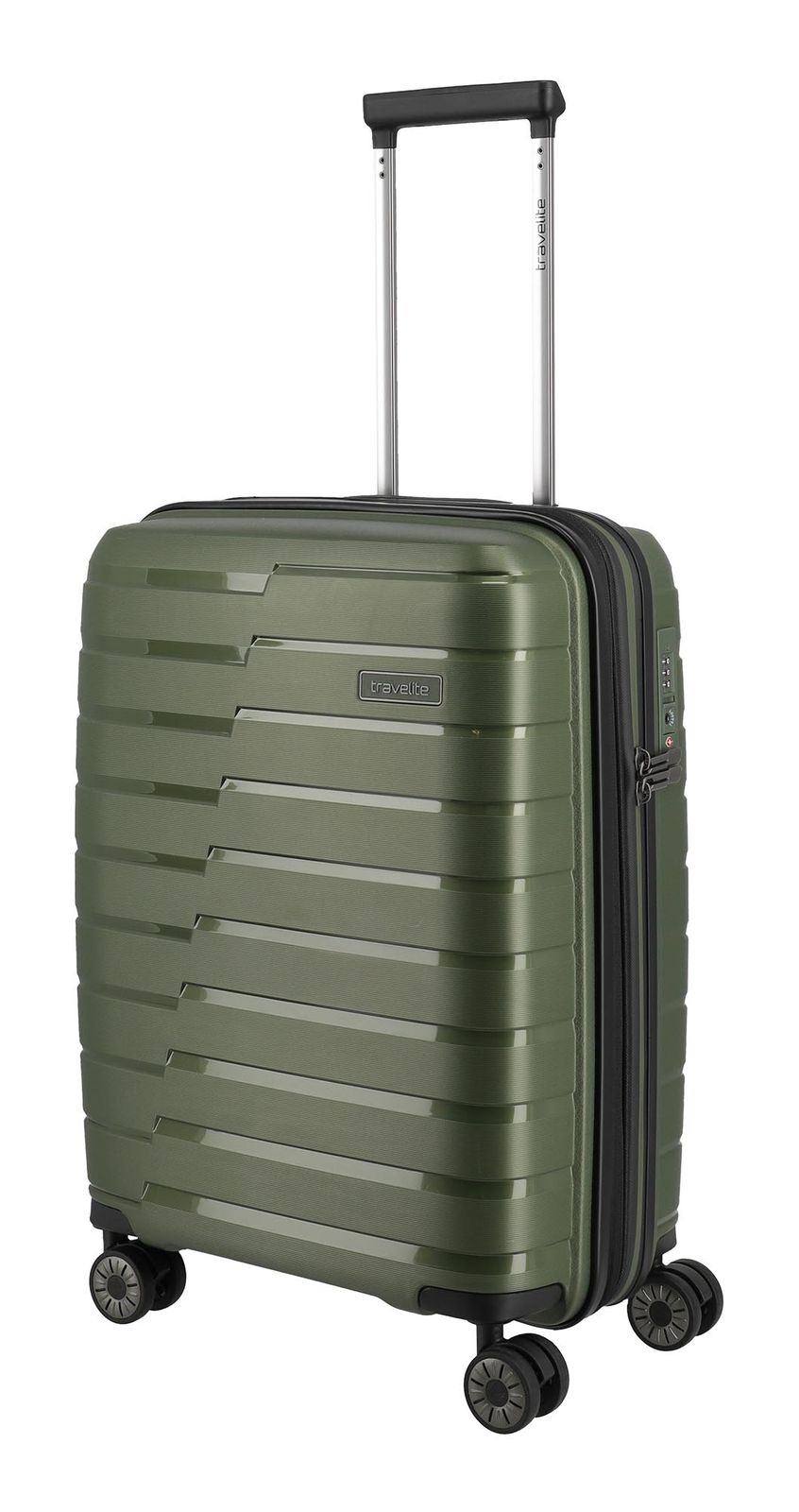 travelite Air Base 4W Trolley Expandable S+ Olive travelite Air Base 4W Trolley Expandable S+ Olive