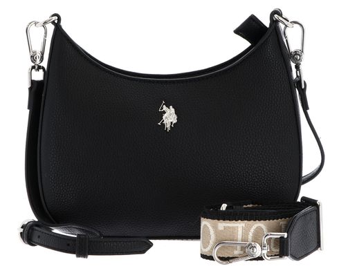 U.S. POLO ASSN. Mansion Small Hobo Bag S Black