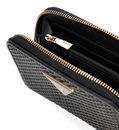 GUESS Phaedra SLG Medium Zip Around Wallet Black GUESS Phaedra SLG Medium Zip Around Wallet Black
