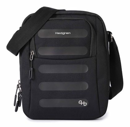 Hedgren Relax Vertical Crossover + RFID M Black
