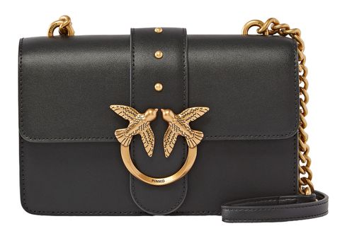 PINKO Love One Mini CL S Black - Antique Gold