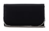 PINKO Love One Wallet C Black - Old Silver