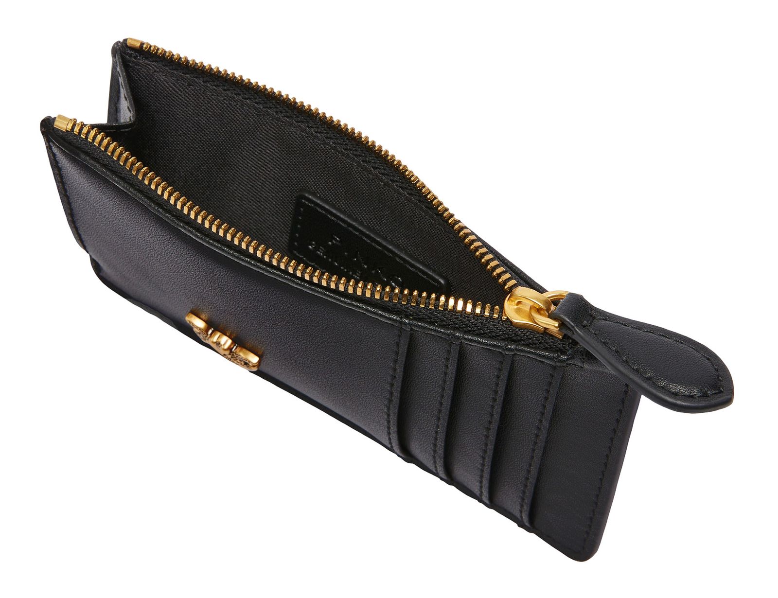 PINKO Airone Cardholder Black - Antique Gold PINKO Airone Cardholder Black - Antique Gold