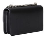 PINKO Love One Mini DC S Black - Old Silver