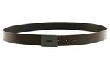 HUGO Gilbert-Soft Or35 Leather Belt W115 Black / Brown - shortenable HUGO Gilbert-Soft Or35 Leather Belt W115 Black / Brown - shortenable