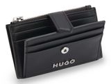 HUGO Mel Zip Card Holder Black HUGO Mel Zip Card Holder Black