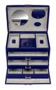 WINDROSE Merino Moda Jewelry Box Dark Blue