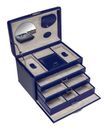 WINDROSE Merino Moda Jewelry Box Dark Blue