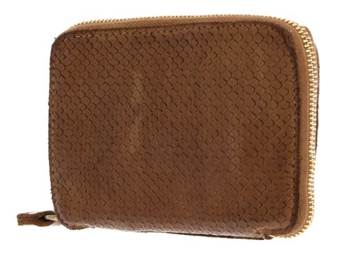 CATERINA LUCCHI Parma Nina Zip Around Wallet Cognac