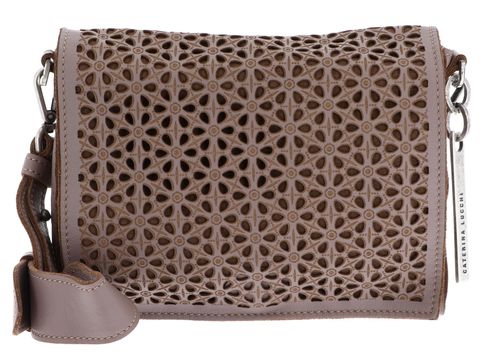 CATERINA LUCCHI Modena Elsa Shoulder Bag Mauve Toni Beige