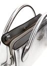 GUESS Fedana Small Girlfriend Satchel Silver GUESS Fedana Small Girlfriend Satchel Silver