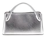 GUESS Fedana Small Girlfriend Satchel Silver GUESS Fedana Small Girlfriend Satchel Silver