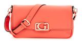 GUESS Circe Flap Shoulder Bag Coral Red