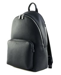 crosstown leather monostrap backpack boss Sling bag grained cow black a key ring to keep you sane BOSS: Crosstown Monostrap Backpack |