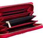 L.CREDI Poema Zip Around Wallet Red L.CREDI Poema Zip Around Wallet Red