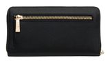 L.CREDI Poema Zip Around Wallet Black