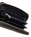 L.CREDI Poema Zip Around Wallet Black L.CREDI Poema Zip Around Wallet Black
