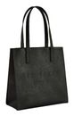 Ted Baker Seacon Crosshatch Small Icon Bag Black