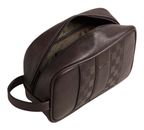 Ted Baker Waydee House Check Washbag Brown - Choc Ted Baker Waydee House Check Washbag Brown - Choc